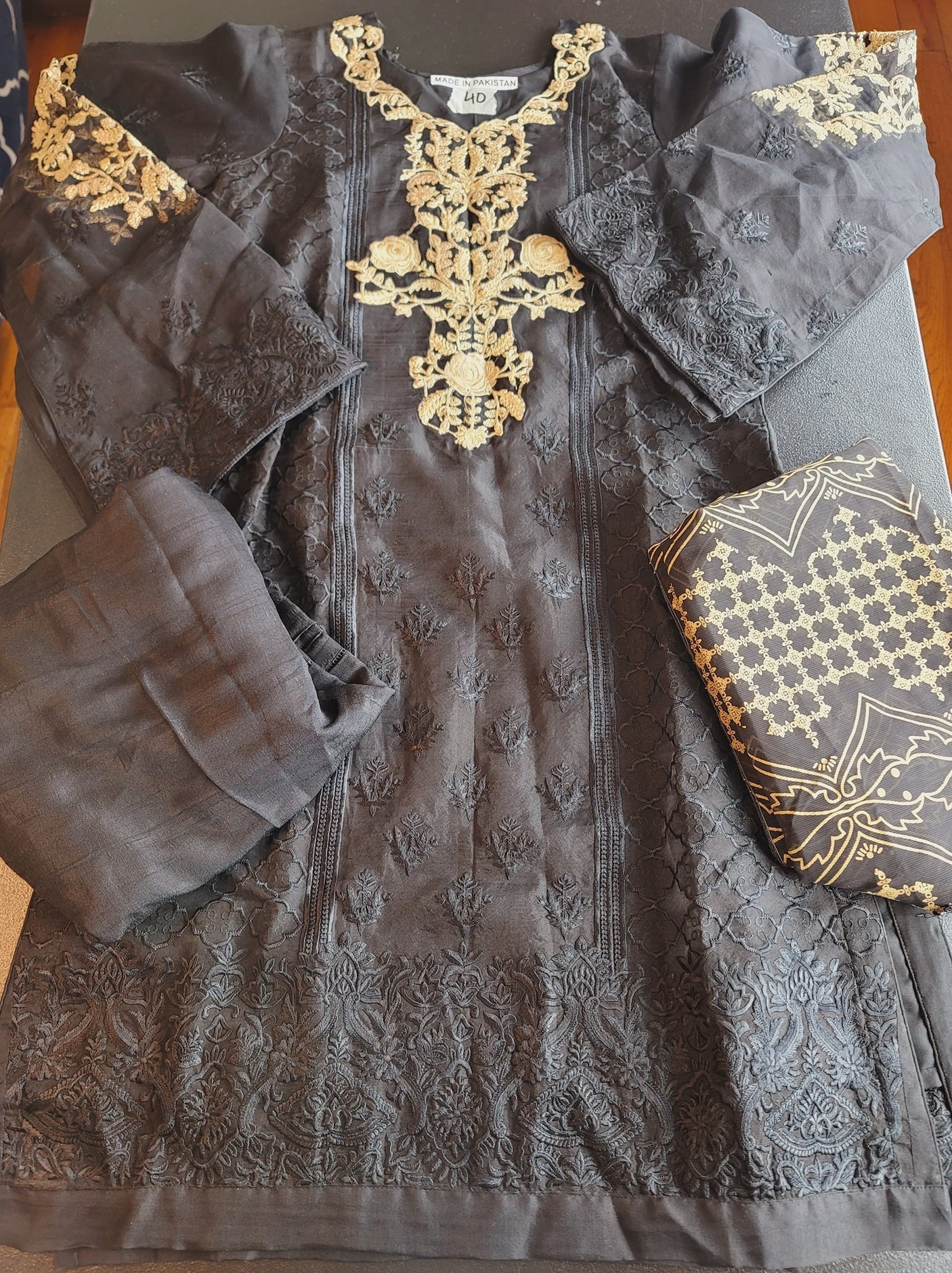 Pakistani Stitched Embroidery Party Wear Dresses Ready To Ship