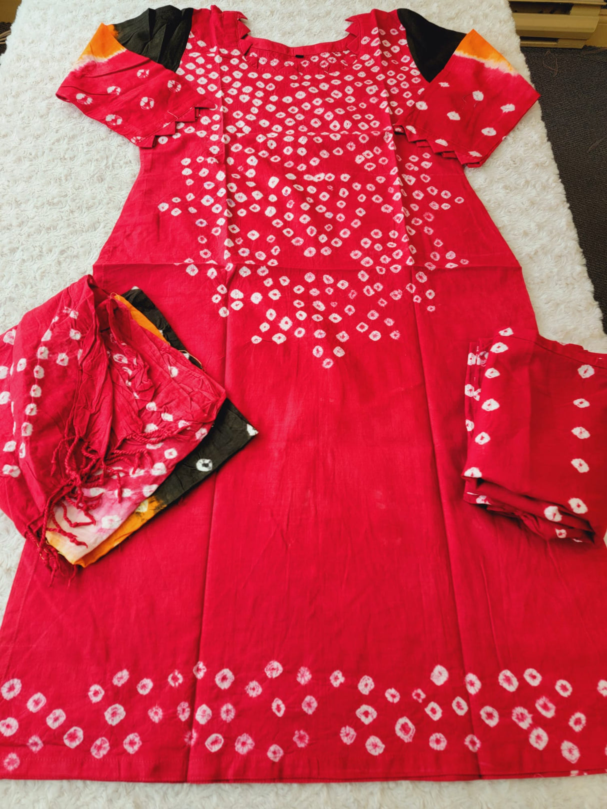 Bangladeshi Batik Salwer Kamiz-100% Cotton