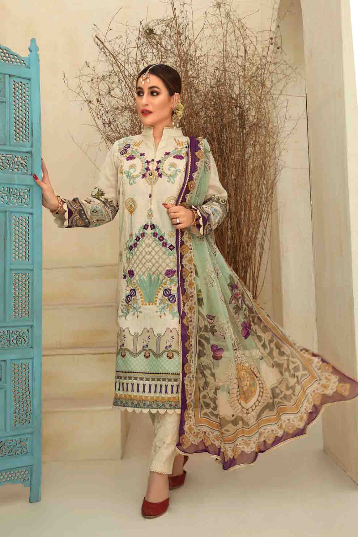 Zara Ali Festivel Embroidered Lawn Collection 2021 -100% Original Guaranteed