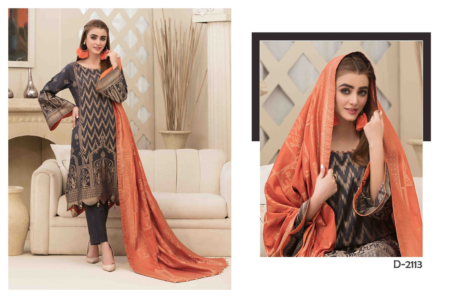 ALAINA By Tawakkal Embroidered Lawn Collection 2021 -100% Original Guaranteed