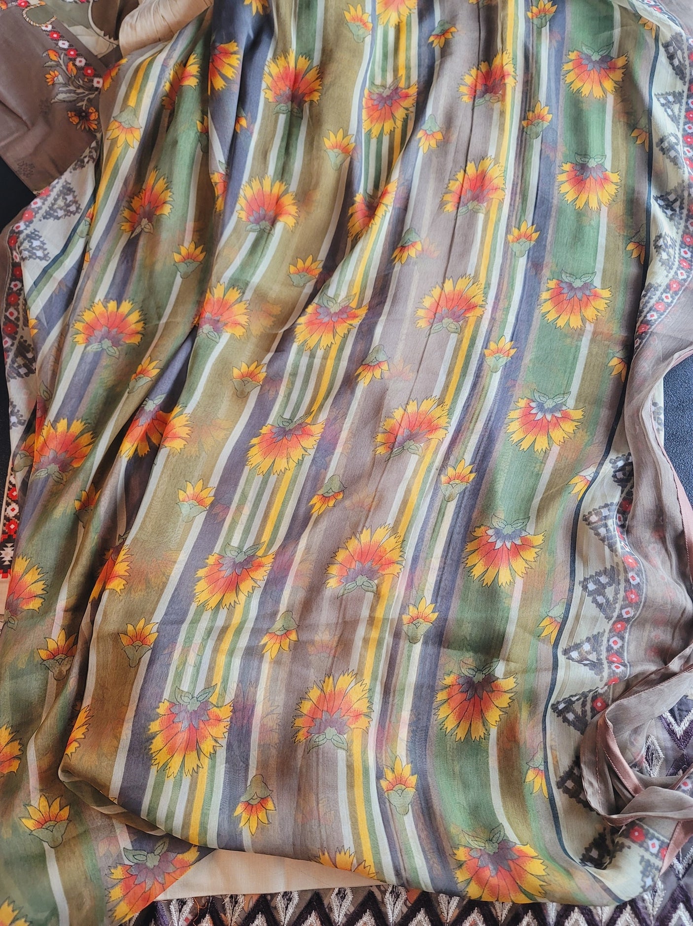 Pakistani Lawn Embroidered Salwar kameez Ready To Ship