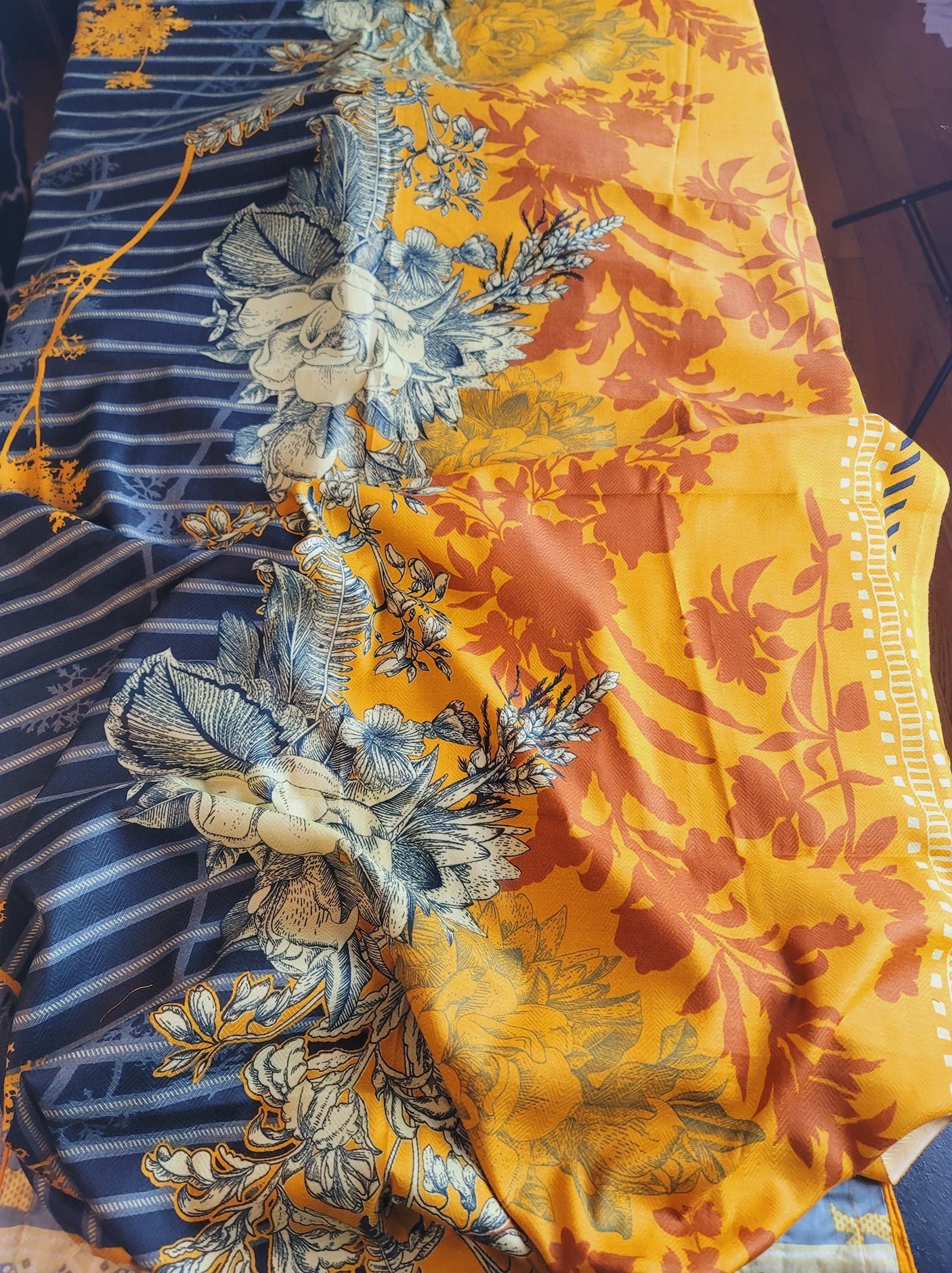 Pakistani Linen Embroidered Salwar kameez Ready To Ship