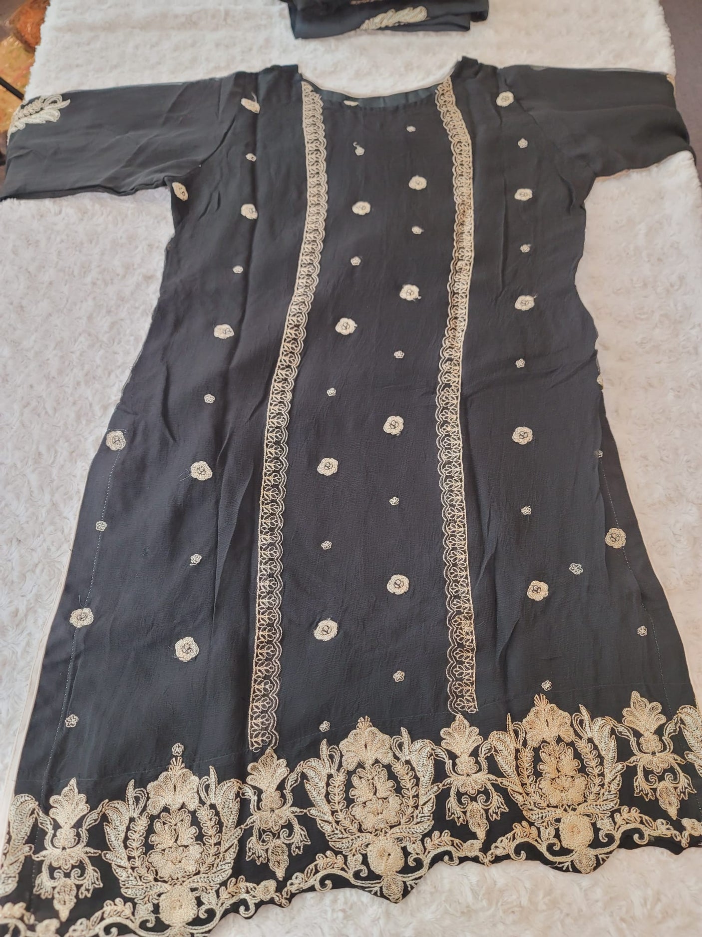 Pakistani Stitched Embroidery Party Wear Dresses Ready To Ship