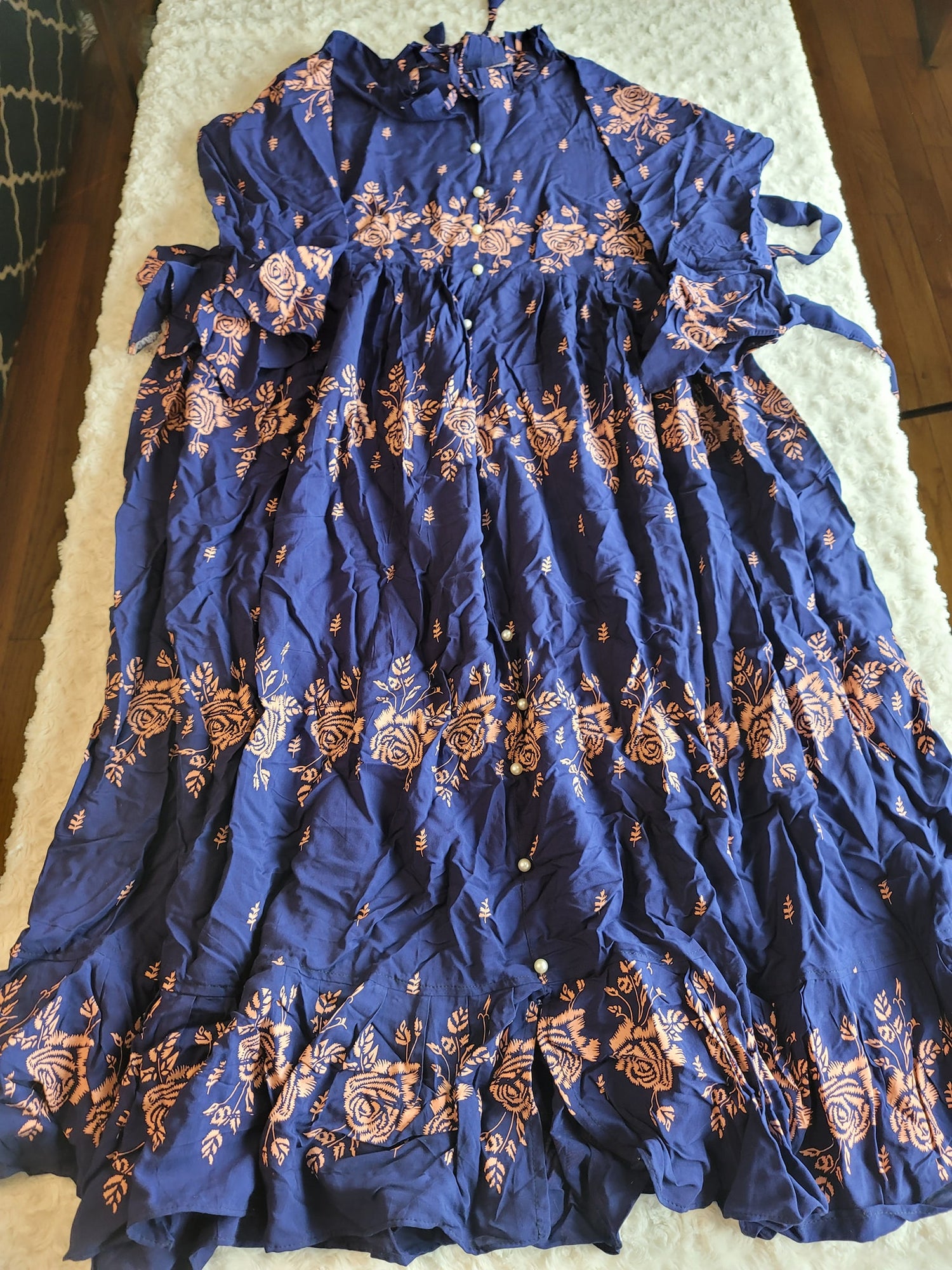 Bangladeshi Linen full long kurti