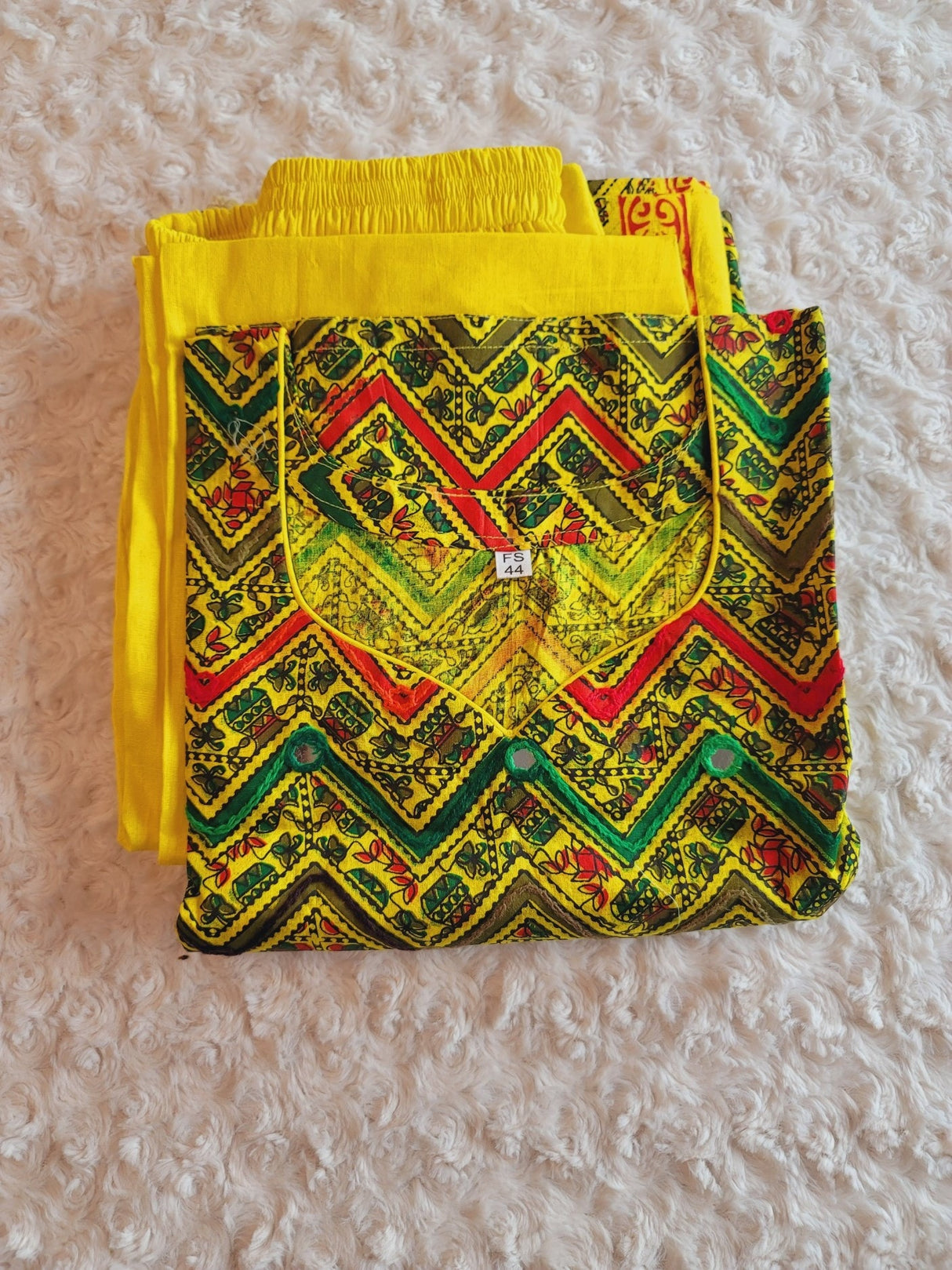 Bangladeshi cotton dress with cotton dupatta