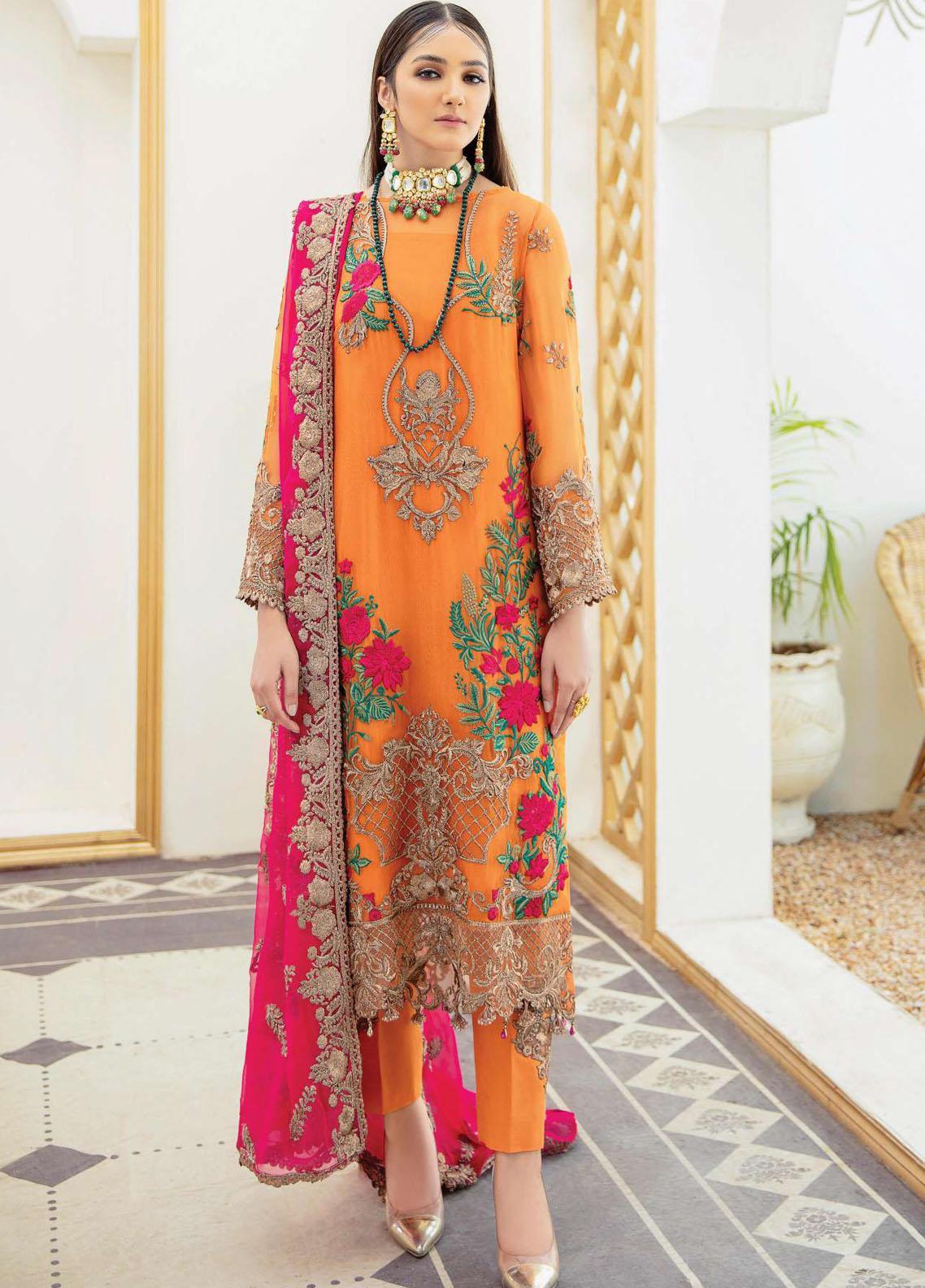 Imrozia - La Roza Premium Luxury Chiffon Collection 2021 -100% Original Guaranteed