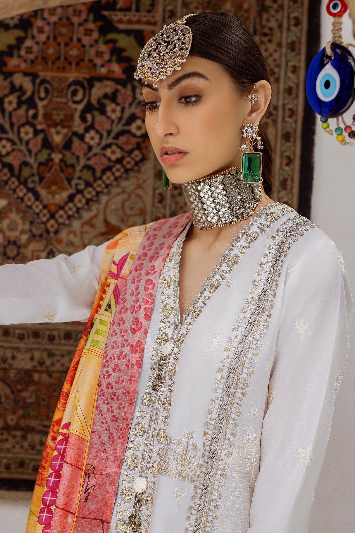 ELAN Embroidered Lawn Collection 100% Original