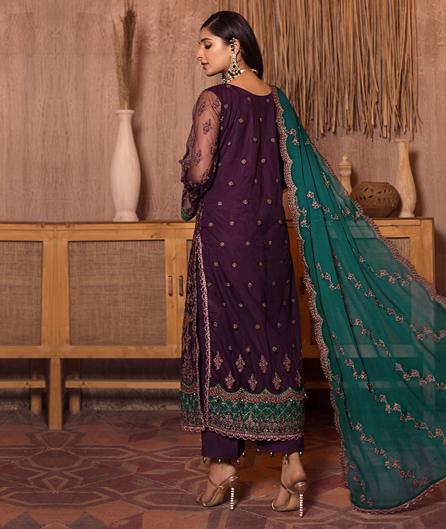Zarif Festive Luxury Chiffon Embroidered 2021 -100% Original Guaranteed