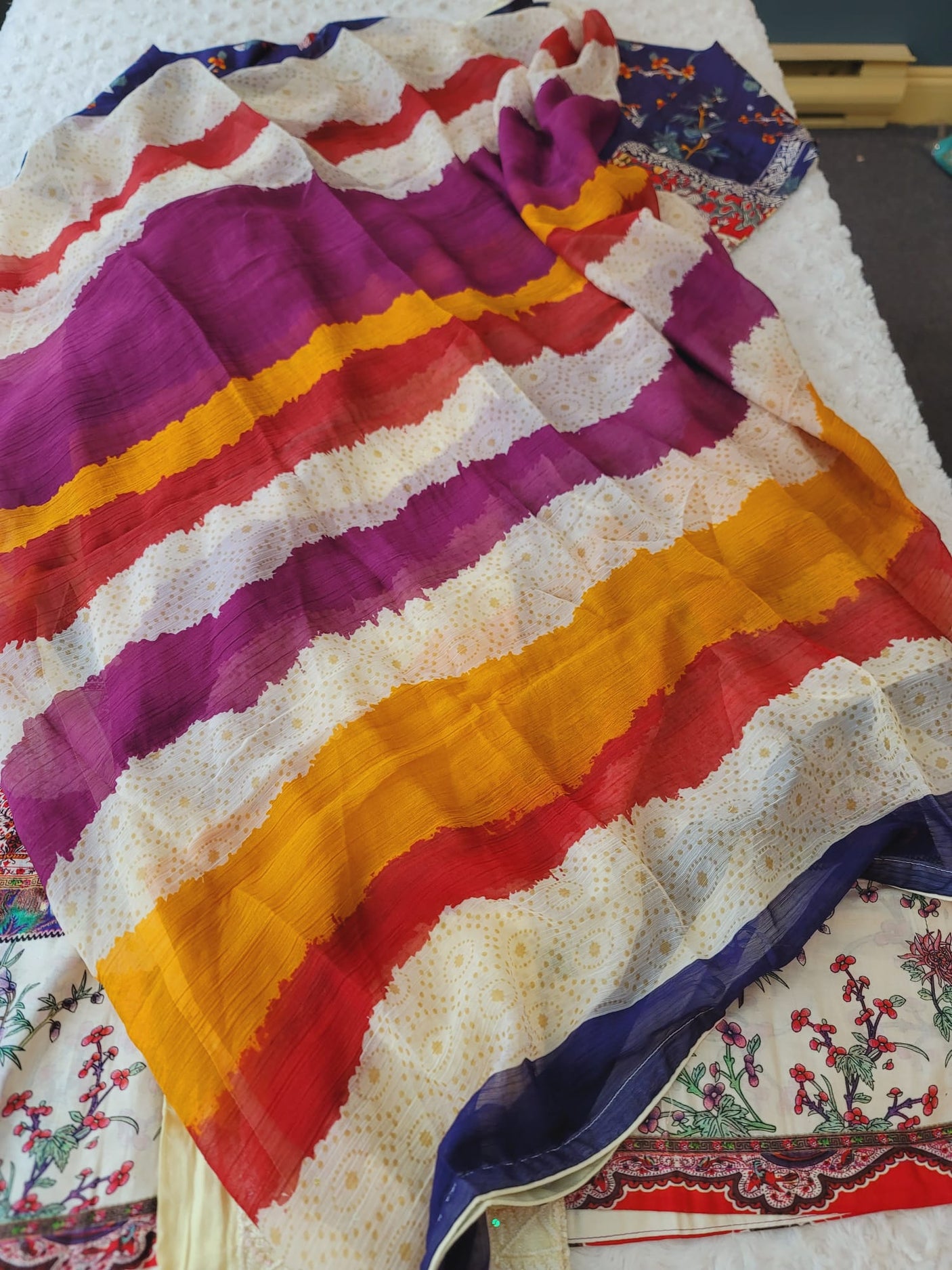 Pakistani Stitched lawn Embroidered Salwar kameez ready to ship