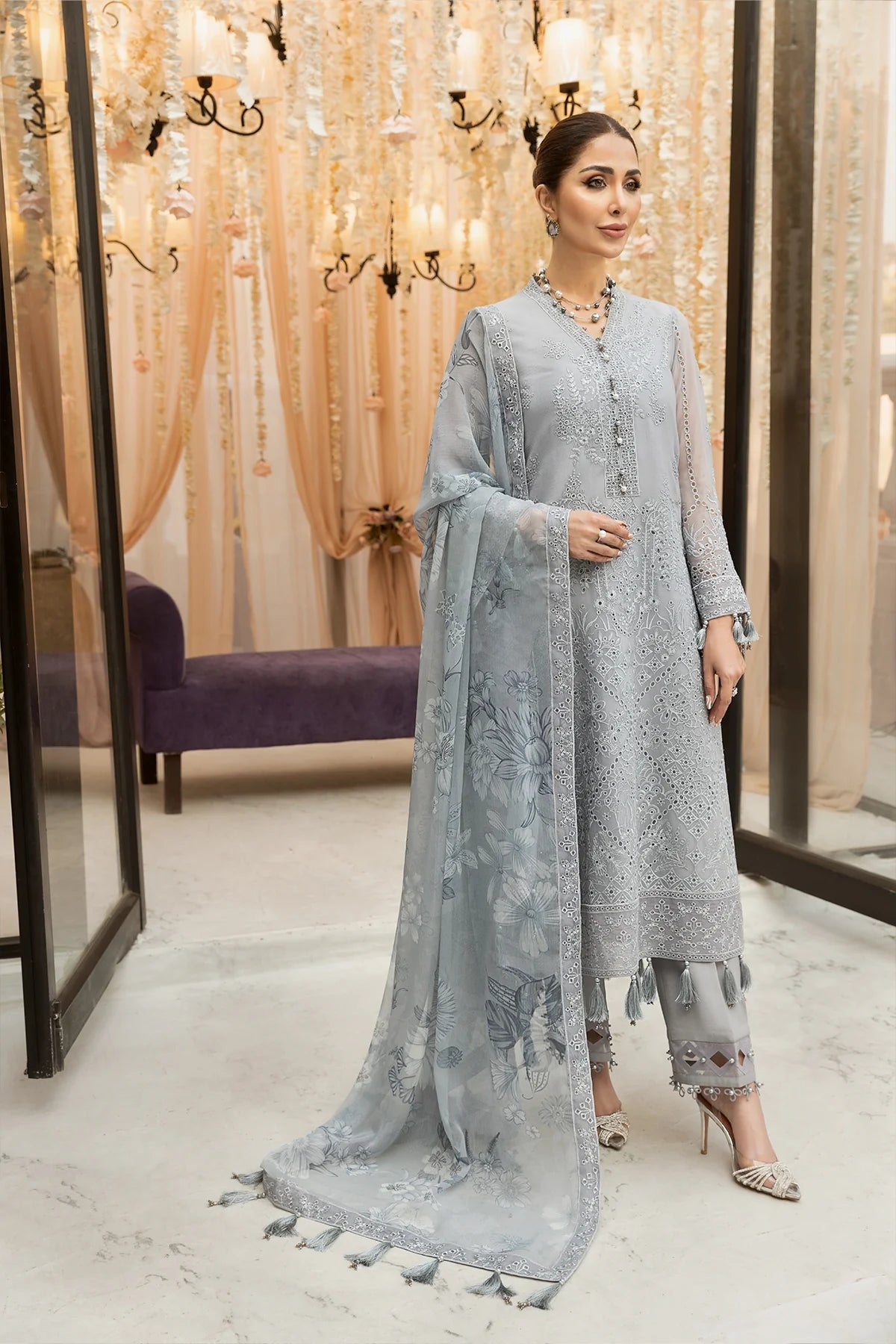 Dhaagay By Alizeh Luxury Chiffon Collection-100% Original