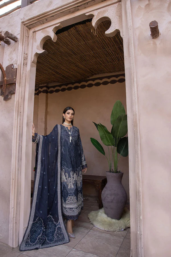 Johra Gold Luxury Chiffon Collection 100% Original