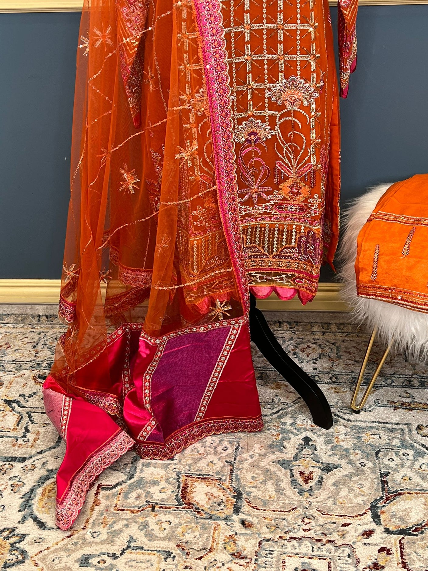 Pakistani Embroidered Party wear Ready To Ship