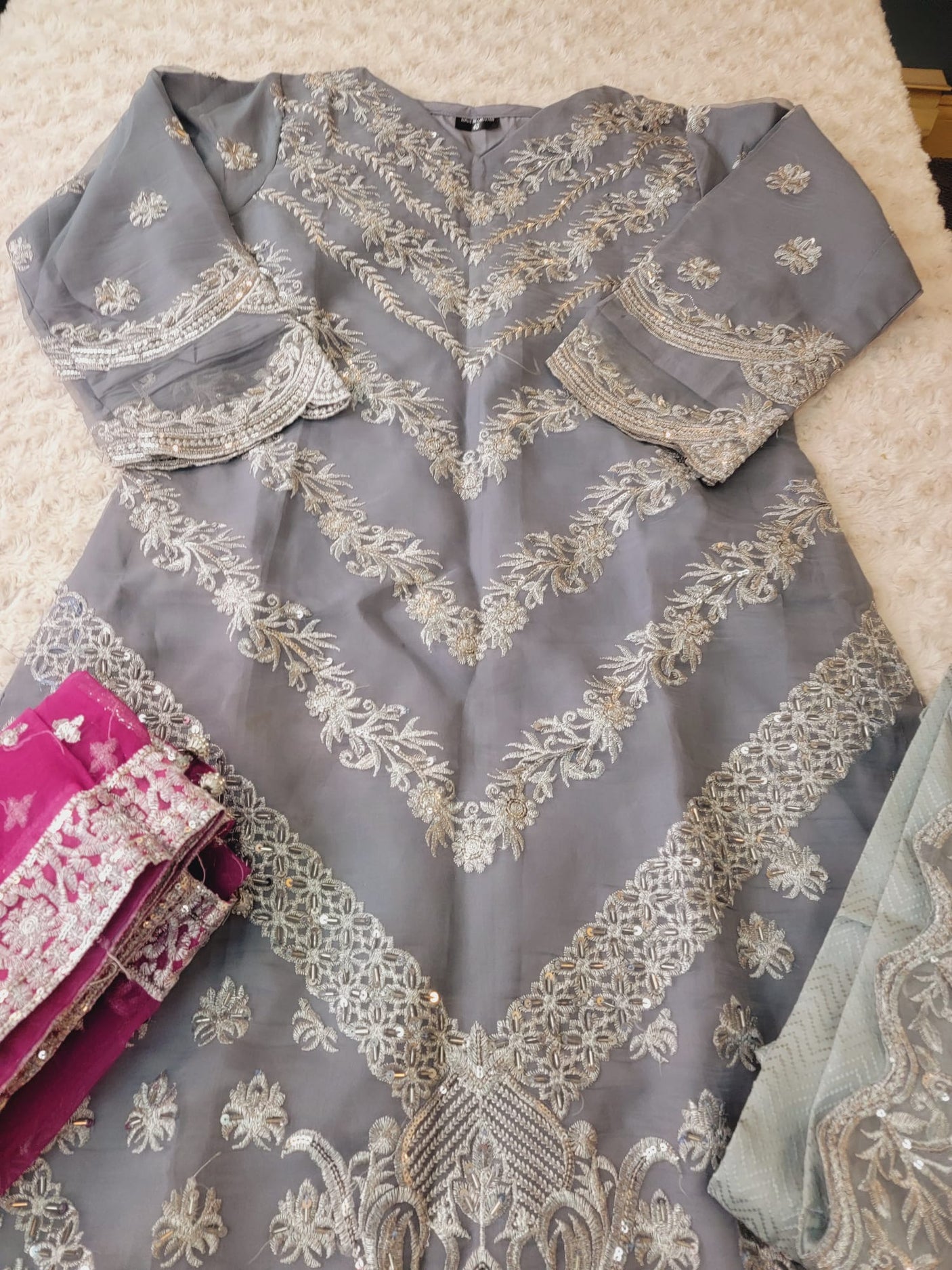 Pakistani Embroidered Party wear Ready To Ship