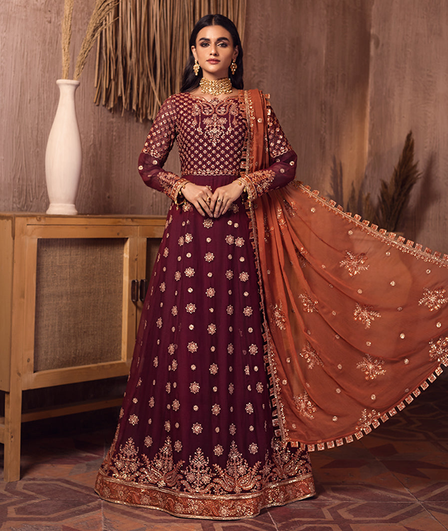 Zarif Festive Luxury Chiffon Embroidered 2021 -100% Original Guaranteed