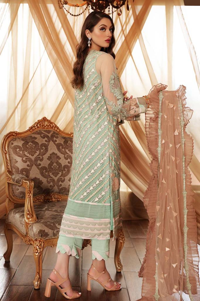 Charizma Chimmer Festive Chiffon Collection 2021-100% Original Guaranteed