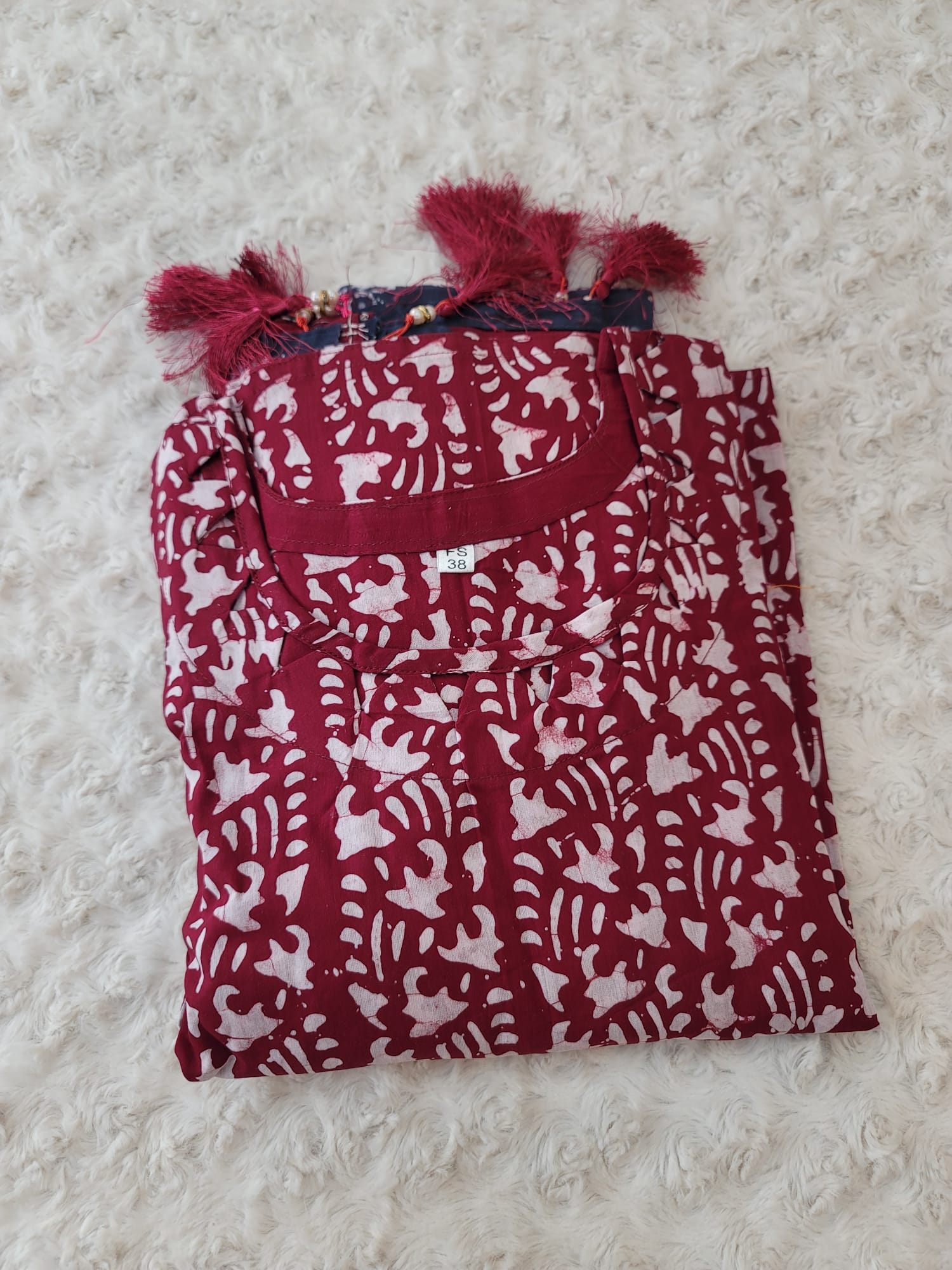 Bangladeshi batik salwer kamiz