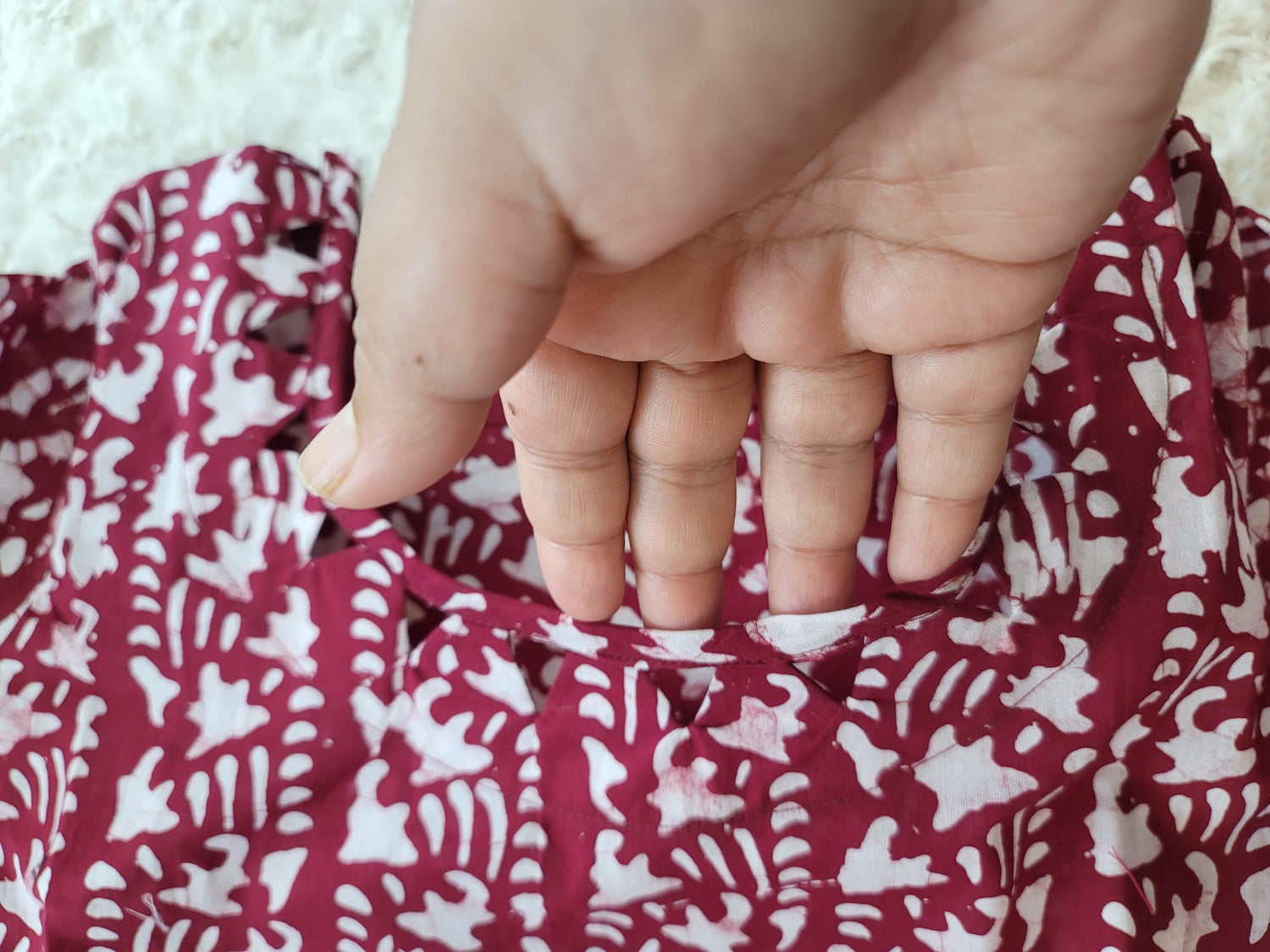 Bangladeshi batik salwer kamiz