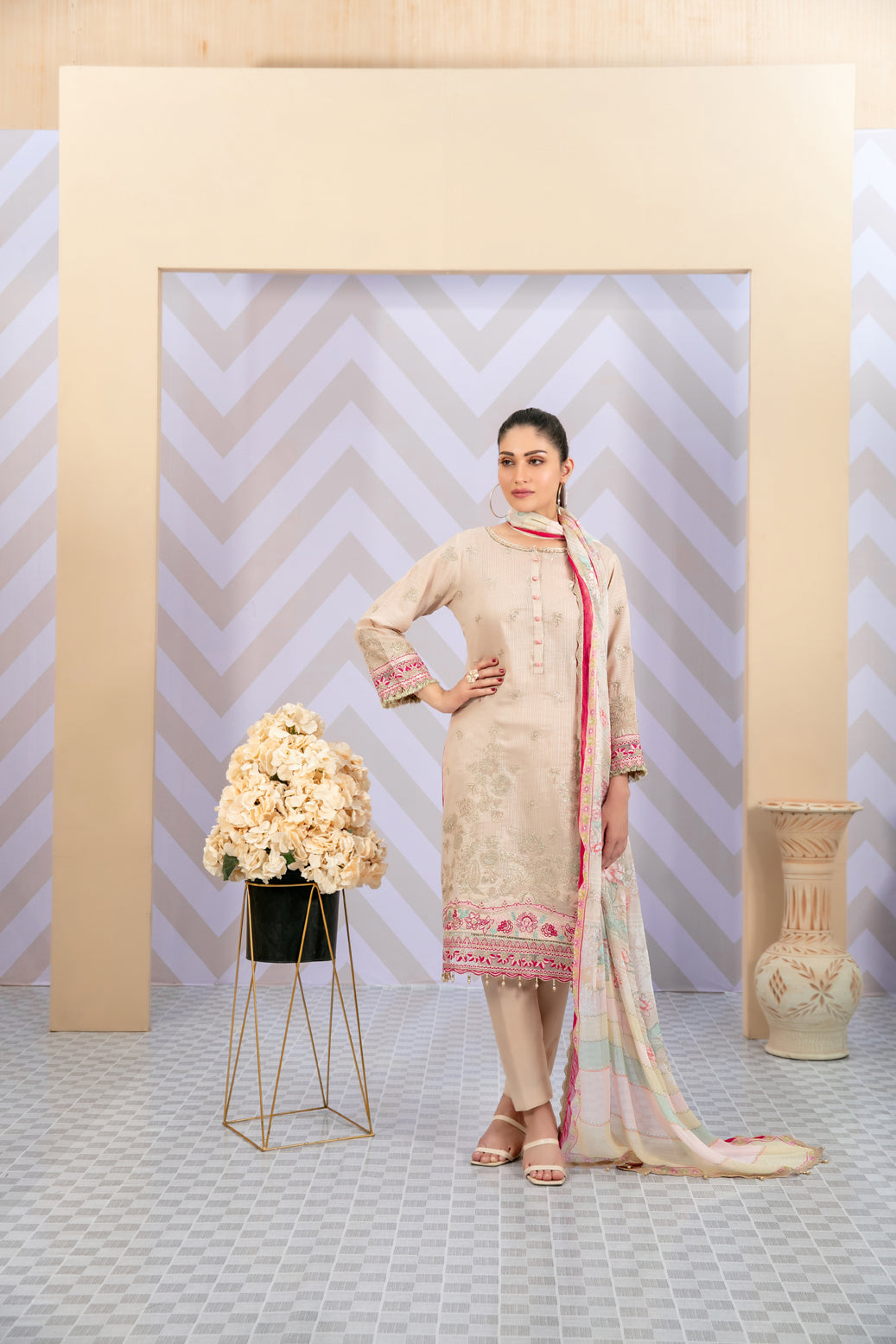 Gulrukh by Tawakkal Collection 100% Original