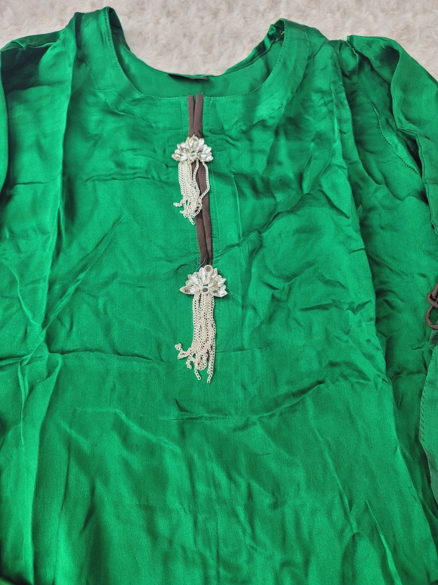 Pakistani Raw Silk Kamiz With Pure Chiffon Duppata Collection 2021 -100% Original Guaranteed