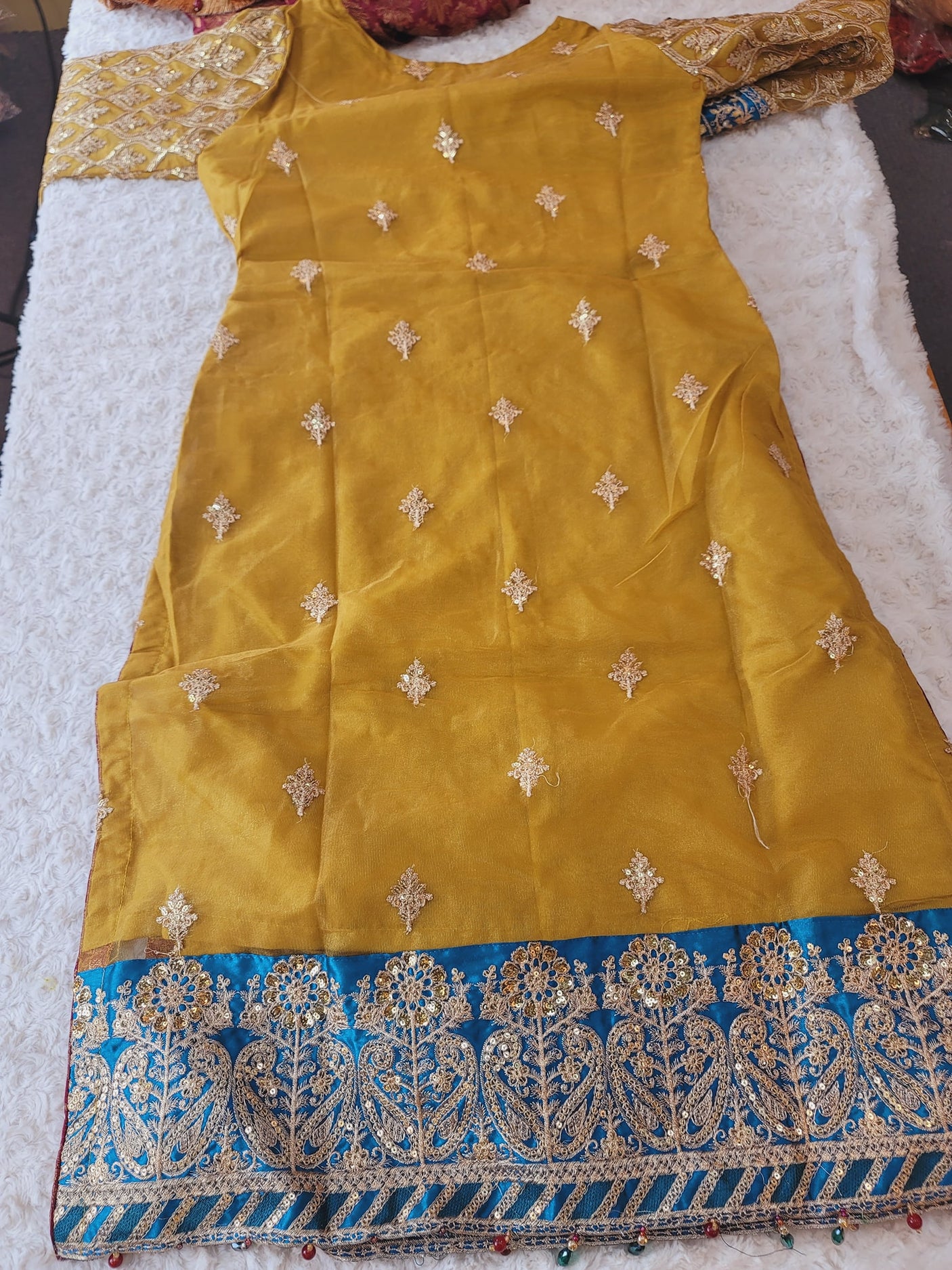 Pakistani Stitched Embroidery Party Wear Dresses Ready To Ship