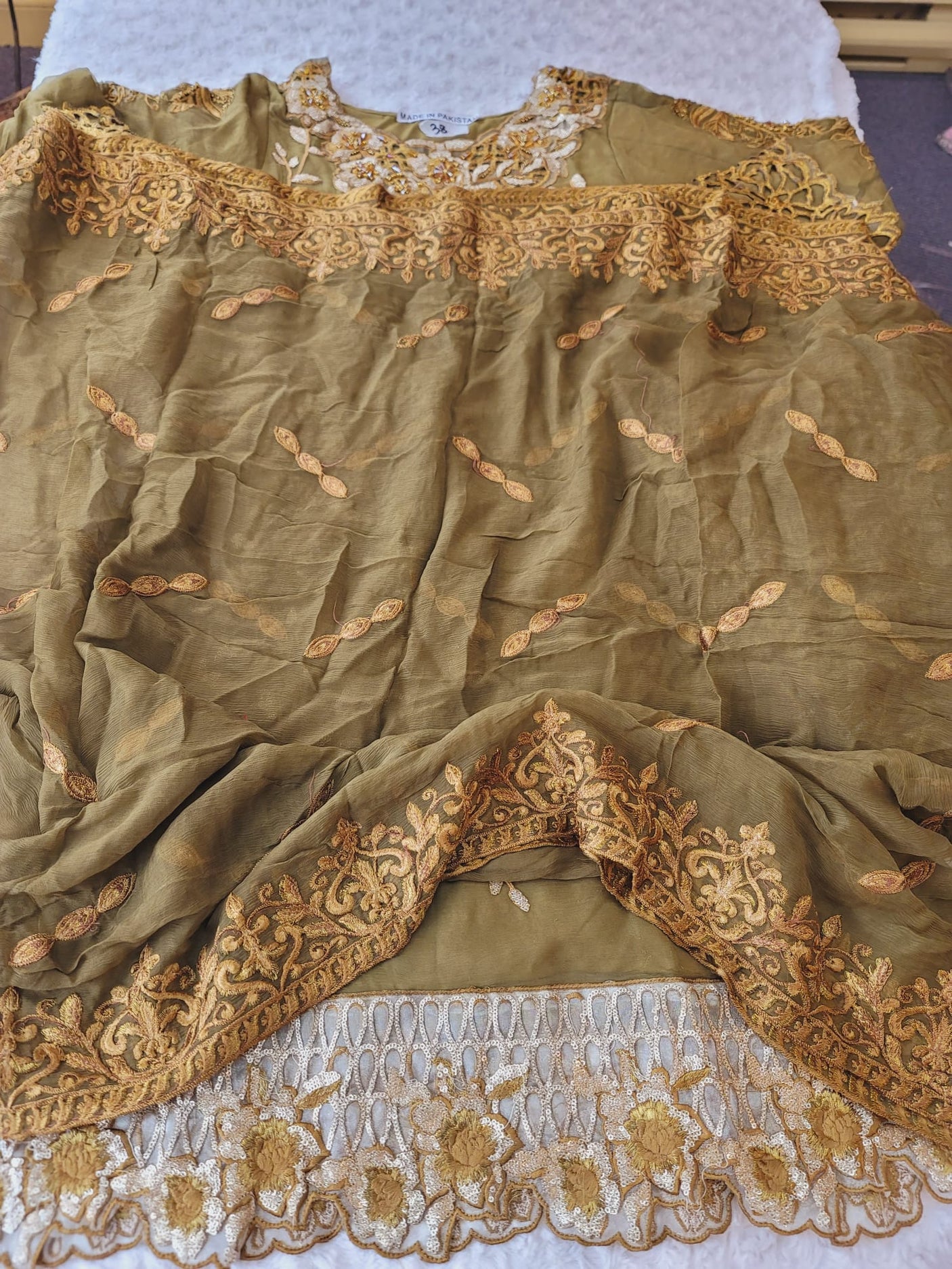 Pakistani Stitched Embroidery Party Wear Dresses Ready To Ship