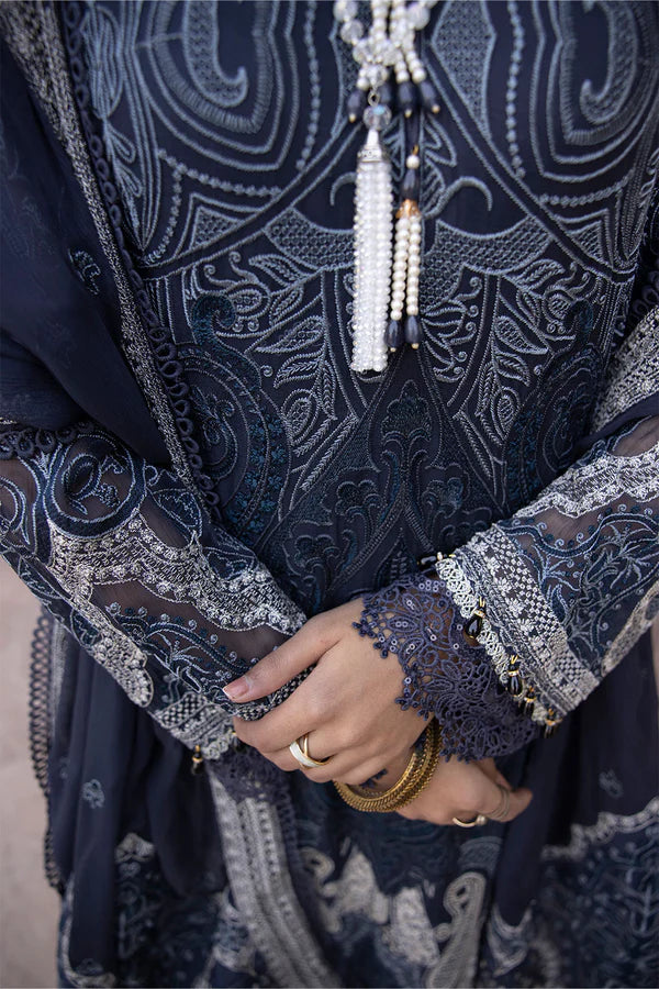 Johra Gold Luxury Chiffon Collection 100% Original