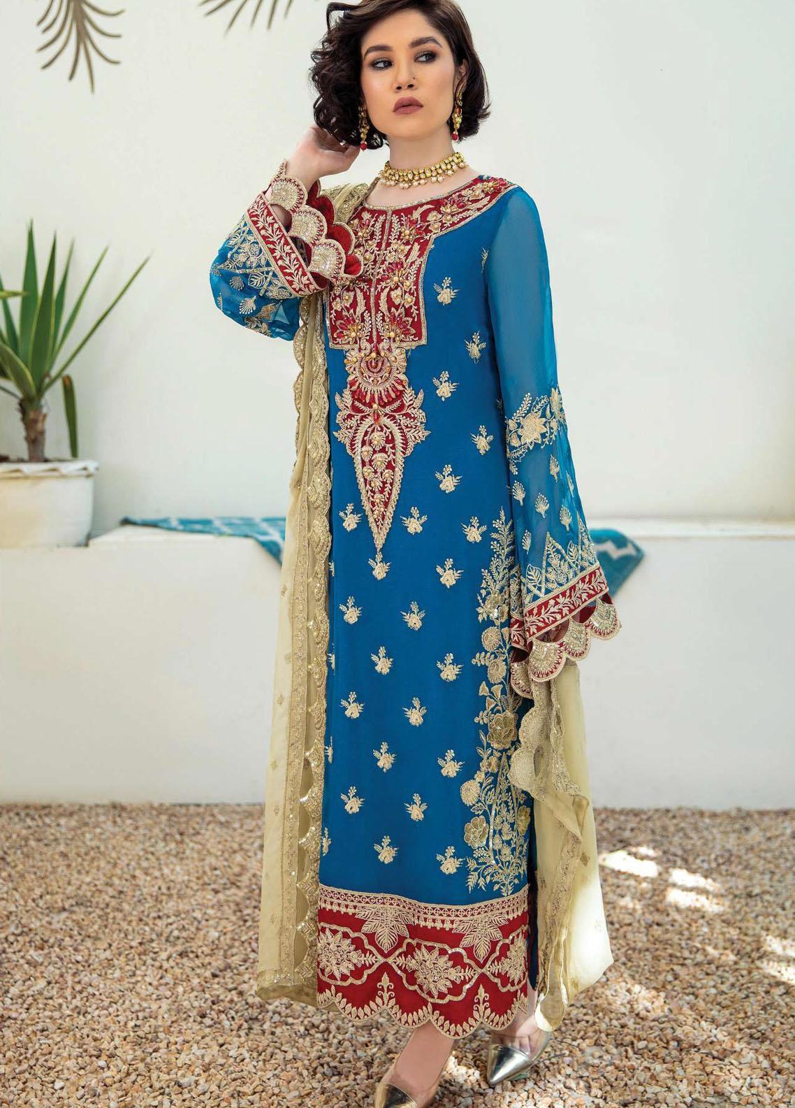 Imrozia - La Roza Premium Luxury Chiffon Collection 2021 -100% Original Guaranteed