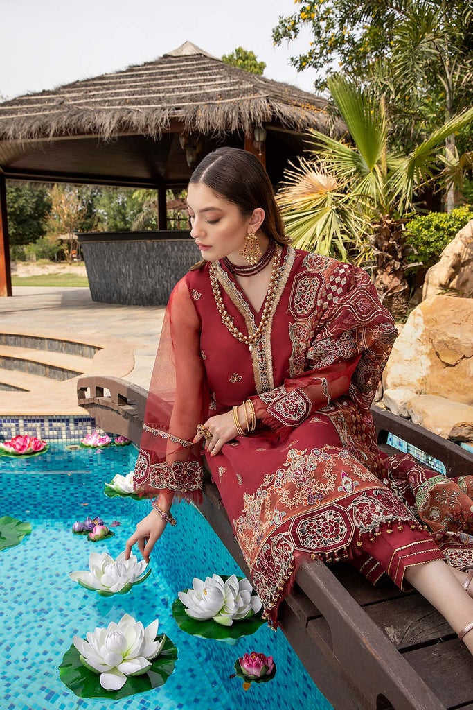 Charizma Diamond Dust Luxury Chiffon Embroidered 100% Original Guaranteed