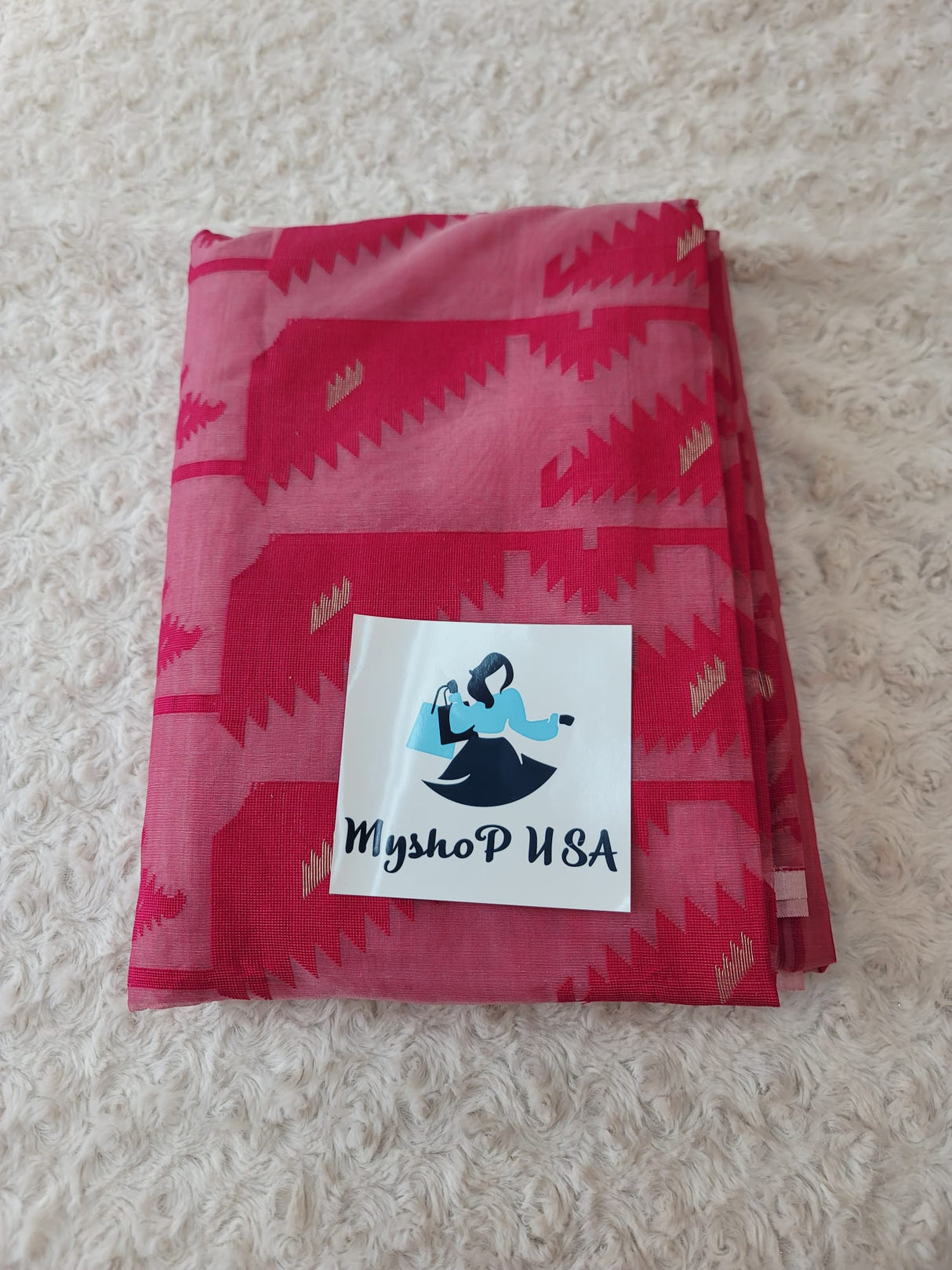 Dhakai Jamdani Saree