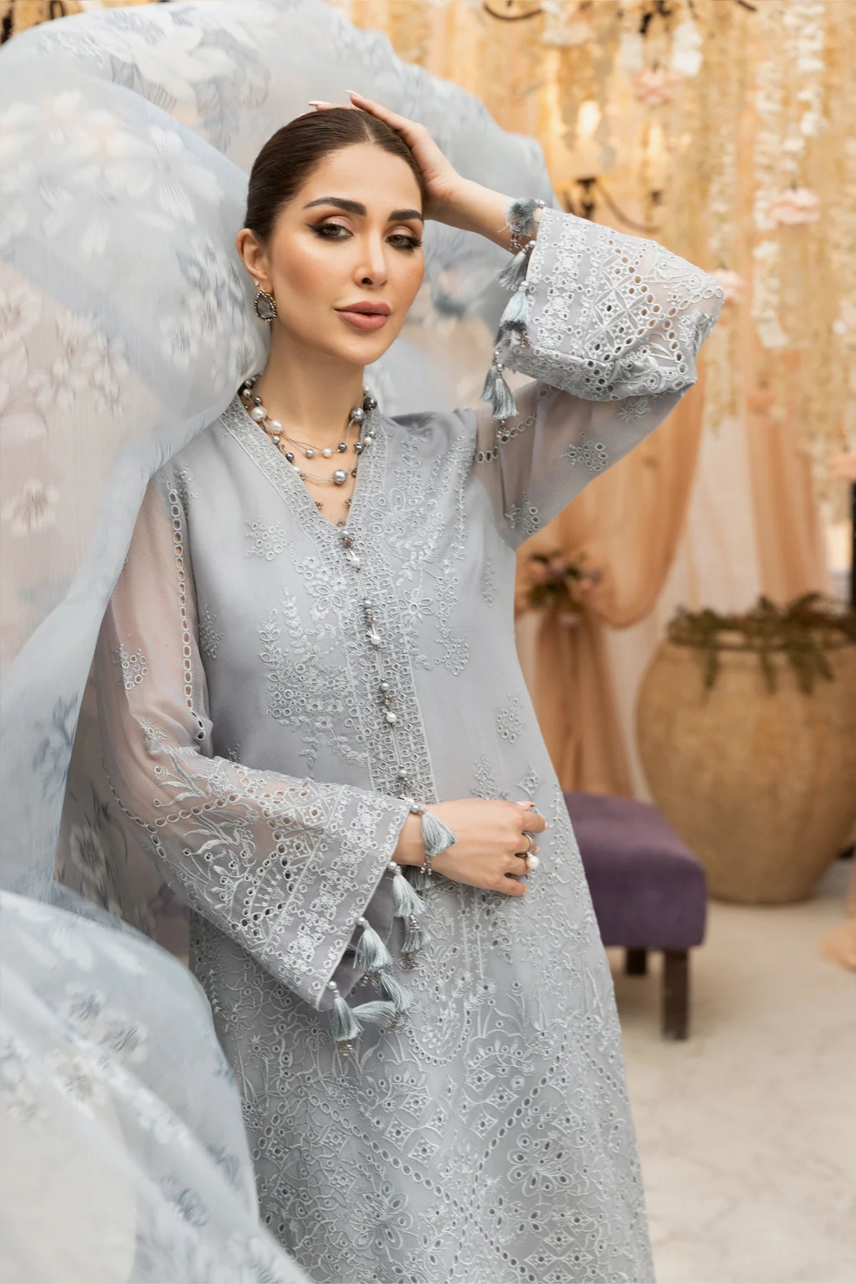 Dhaagay By Alizeh Luxury Chiffon Collection-100% Original