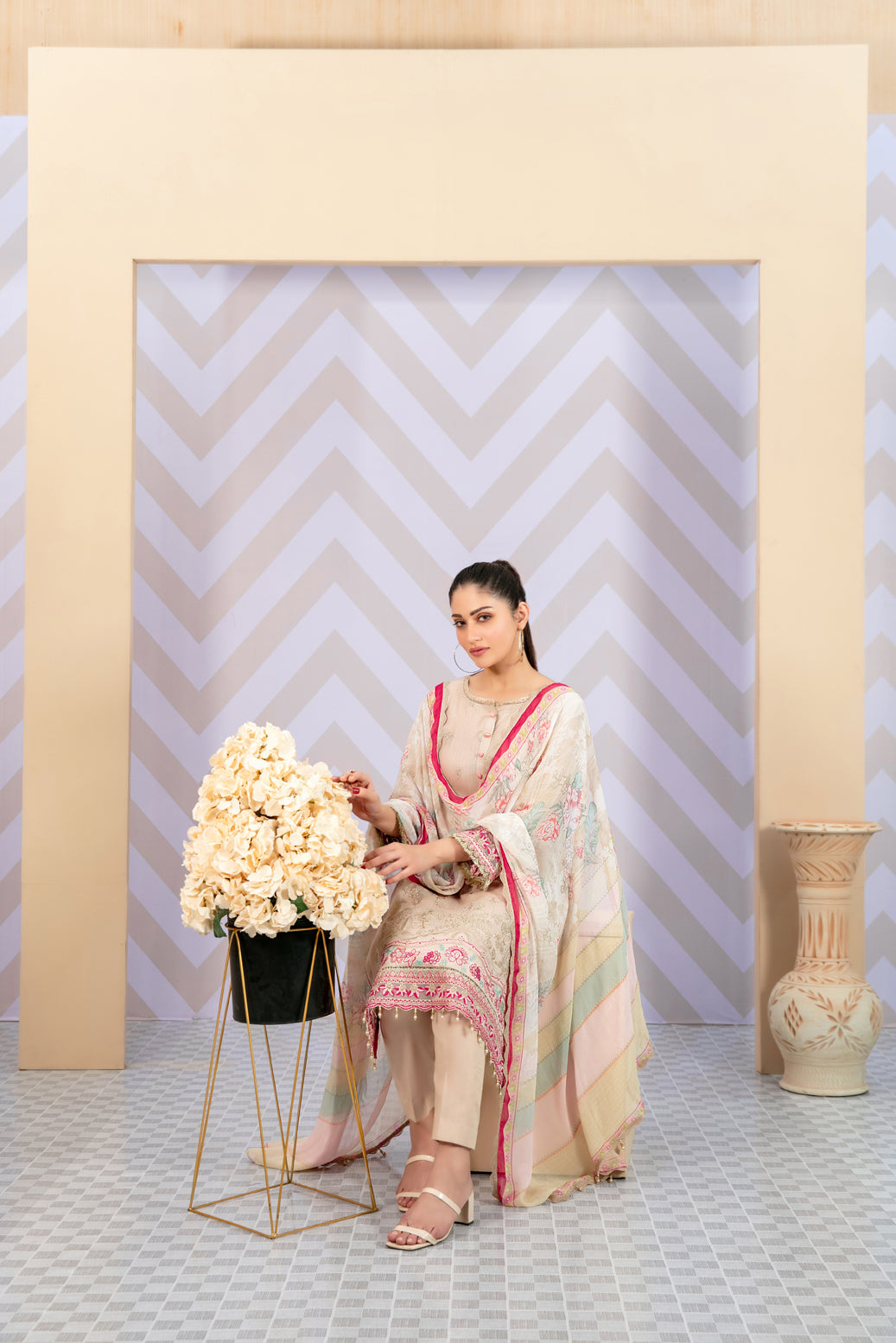 Gulrukh by Tawakkal Collection 100% Original