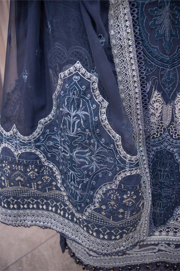 Johra Gold Luxury Chiffon Collection 100% Original