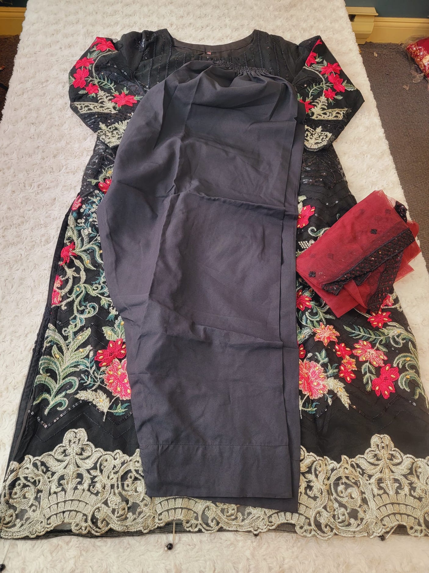 Pakistani Embroidered Party wear Ready To Ship