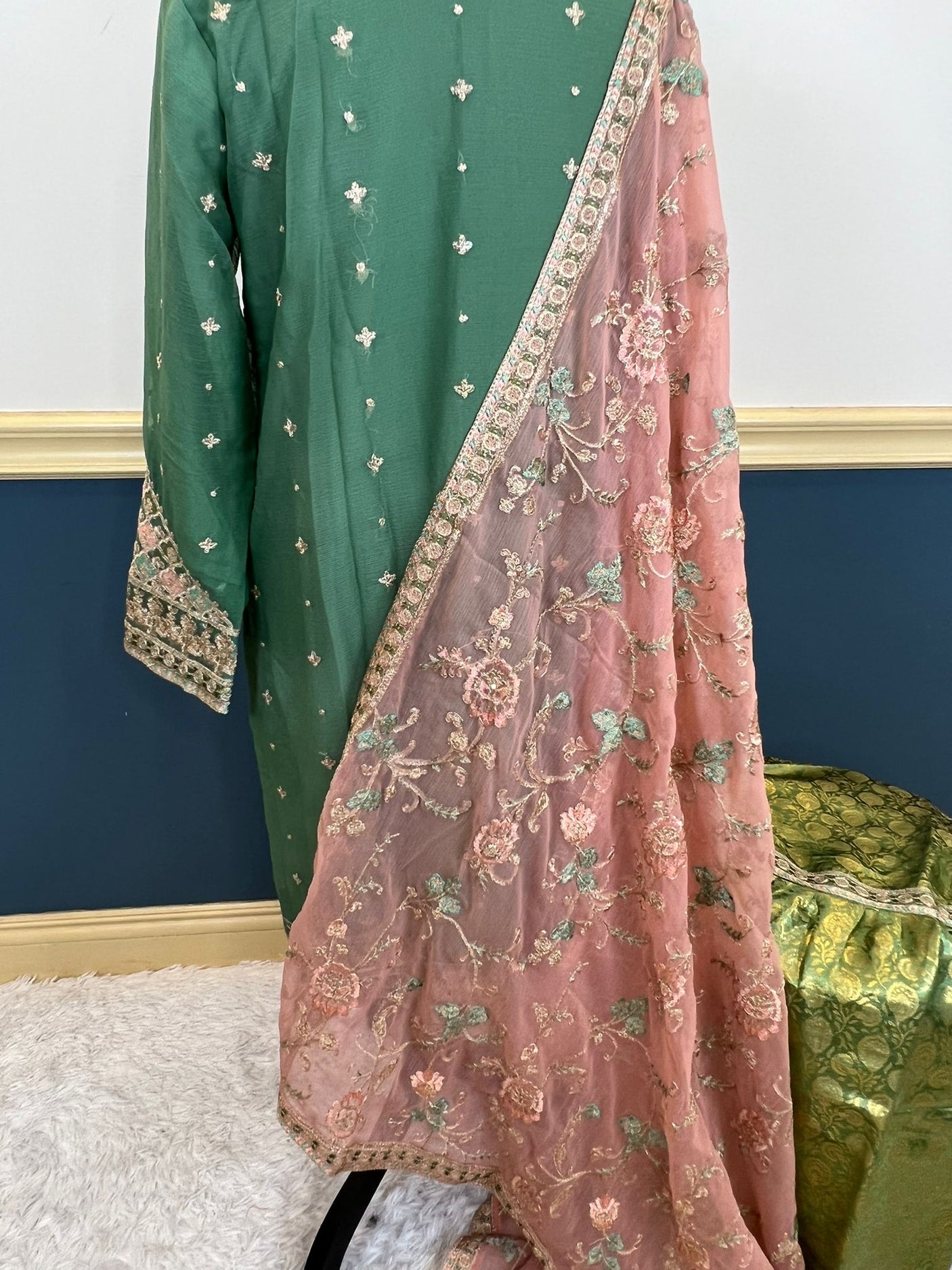 Pakistani Embroidered Party wear Ready To Ship