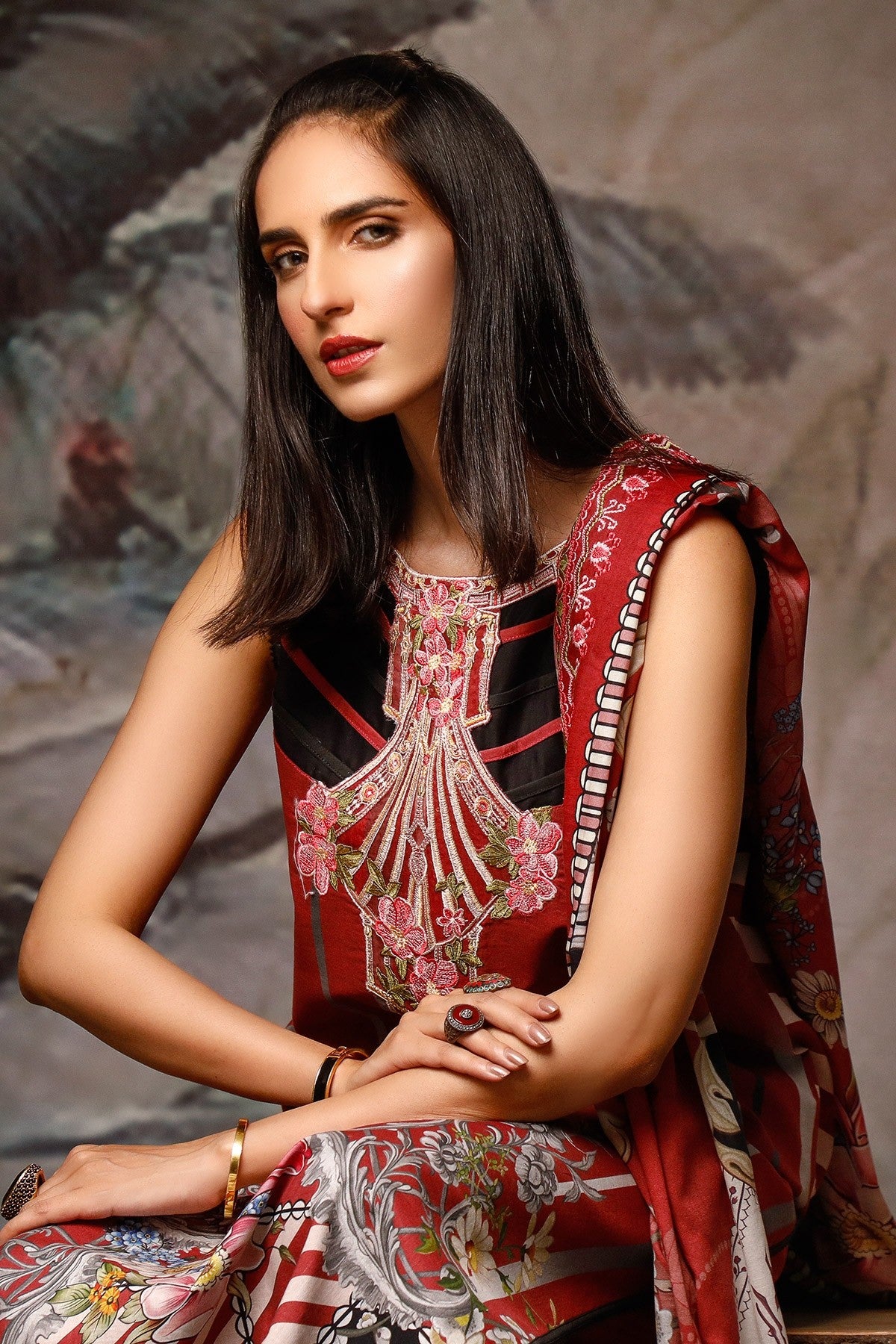 Firdous Embroidered Lawn Collection 2020-100% Original Guaranteed