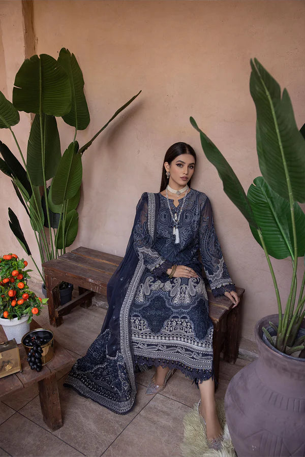 Johra Gold Luxury Chiffon Collection 100% Original