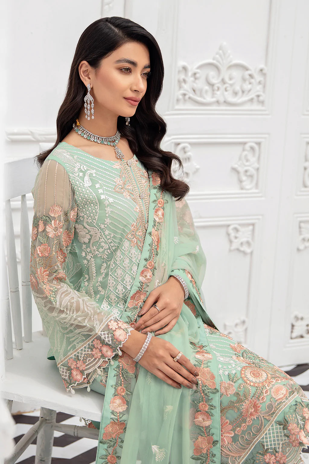 Rangoon By Ramsha Luxury Chiffon Embroidered Collection