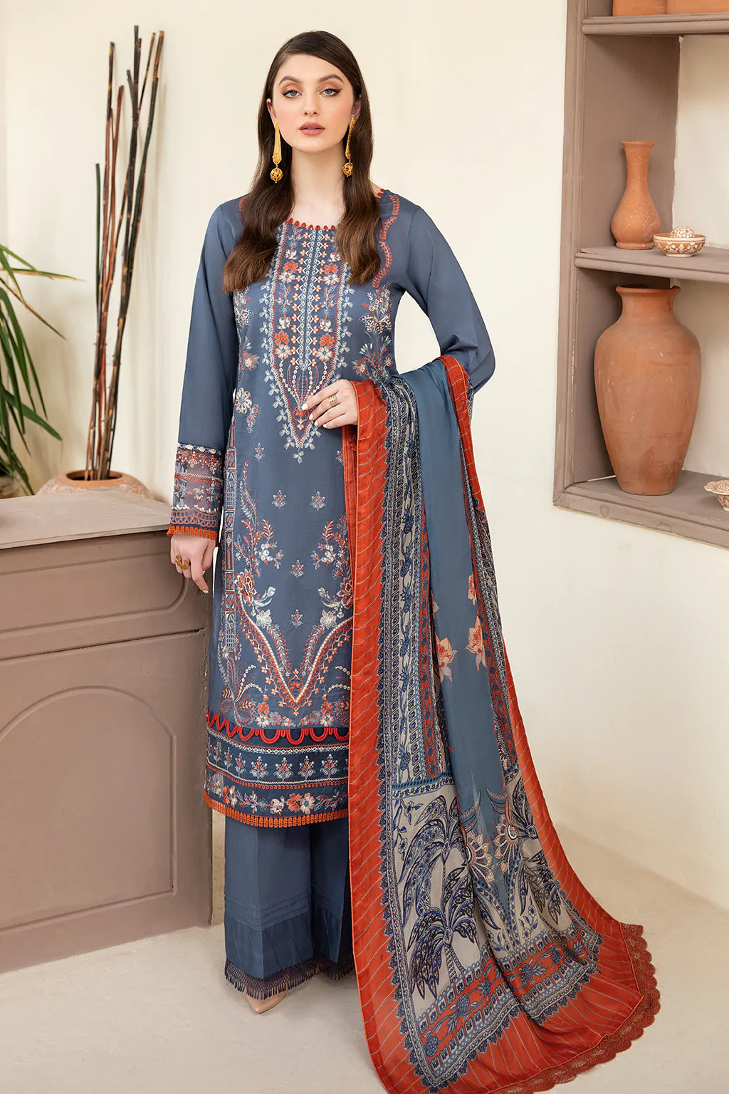 Andaaz Lawn Collection By Ramsha 100% Original