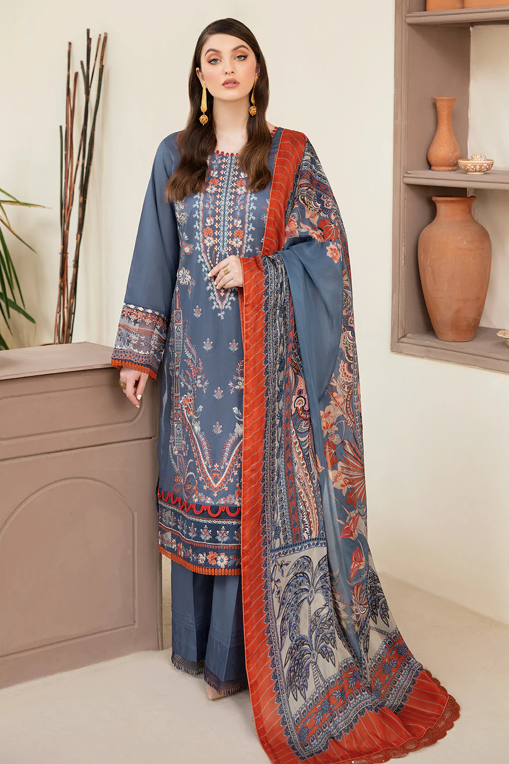 Andaaz Lawn Collection By Ramsha 100% Original