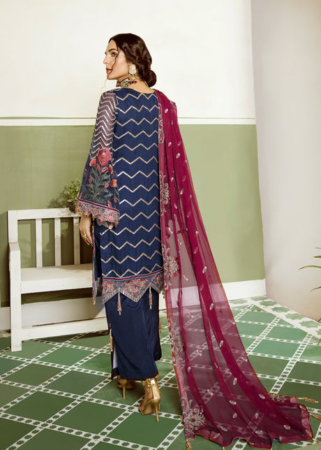 Akbar aslam Luxury Embroidered Chiffon Collection 2021 -100% Original Guaranteed