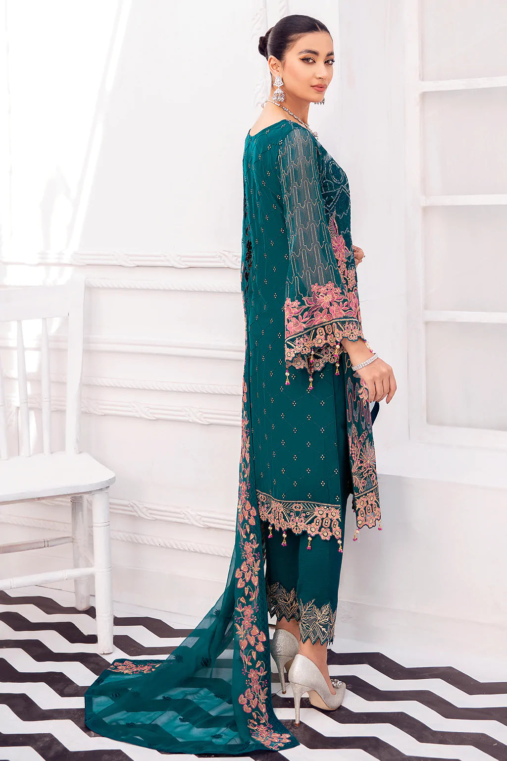 Rangoon By Ramsha Luxury Chiffon Embroidered Collection