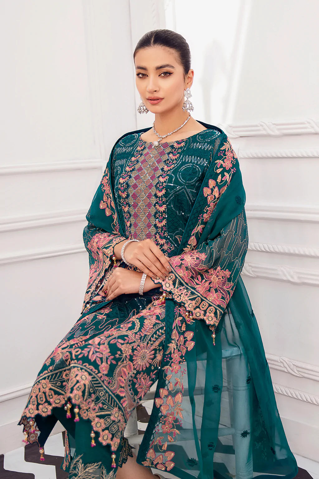 Rangoon By Ramsha Luxury Chiffon Embroidered Collection