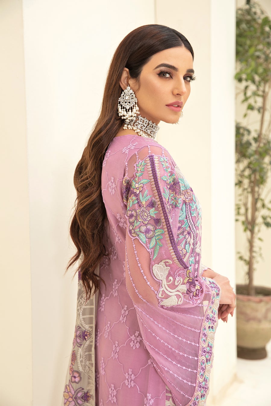 Chevron by Ramsha Luxury Chiffon Embroidered Collection 2021 -100% Original Guaranteed