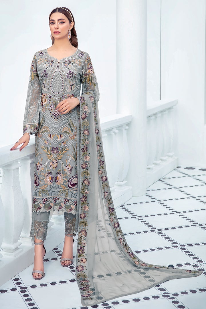 Ramsha Luxury Chiffon Embroidered Collection -100% Original Guaranteed