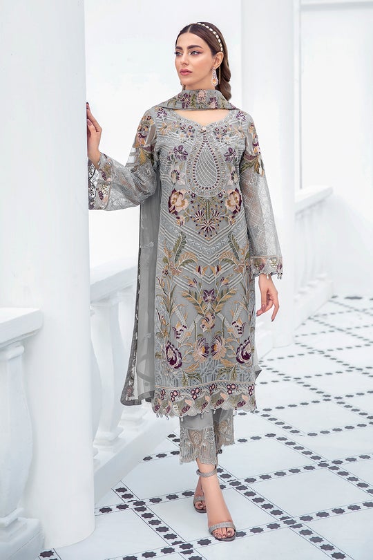 Ramsha Luxury Chiffon Embroidered Collection -100% Original Guaranteed