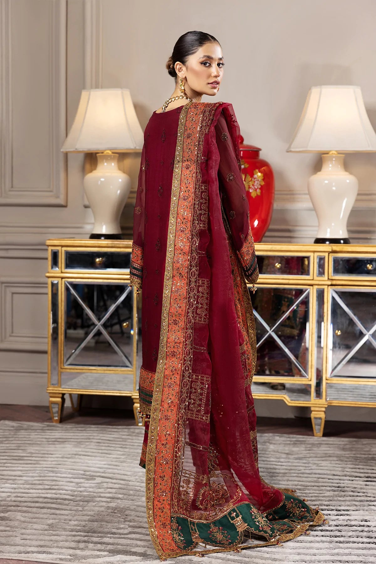 Alizeh Embroidered Chiffon Collection100% Original