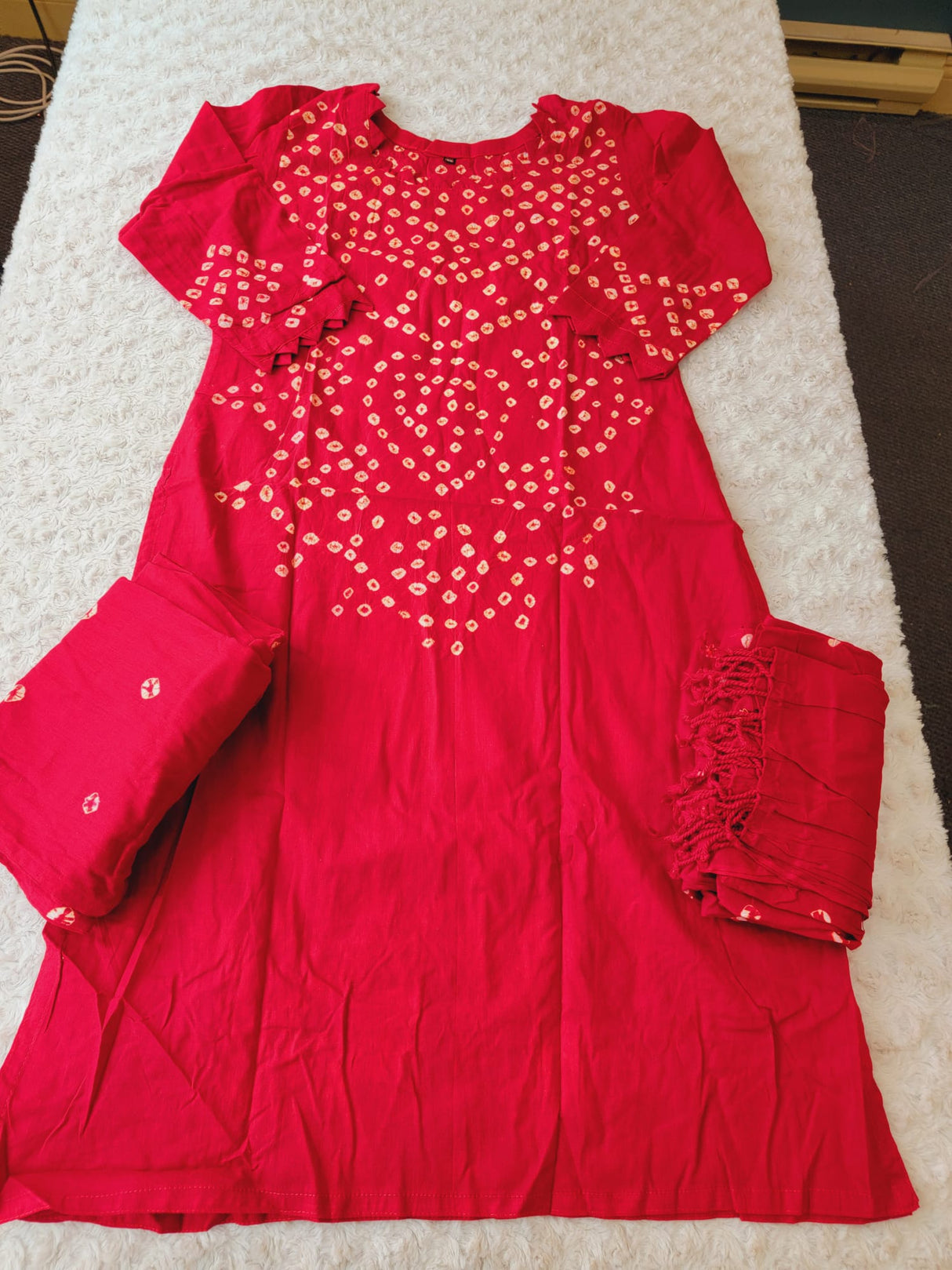 Bangladeshi Batik Salwer Kamiz-100% Cotton