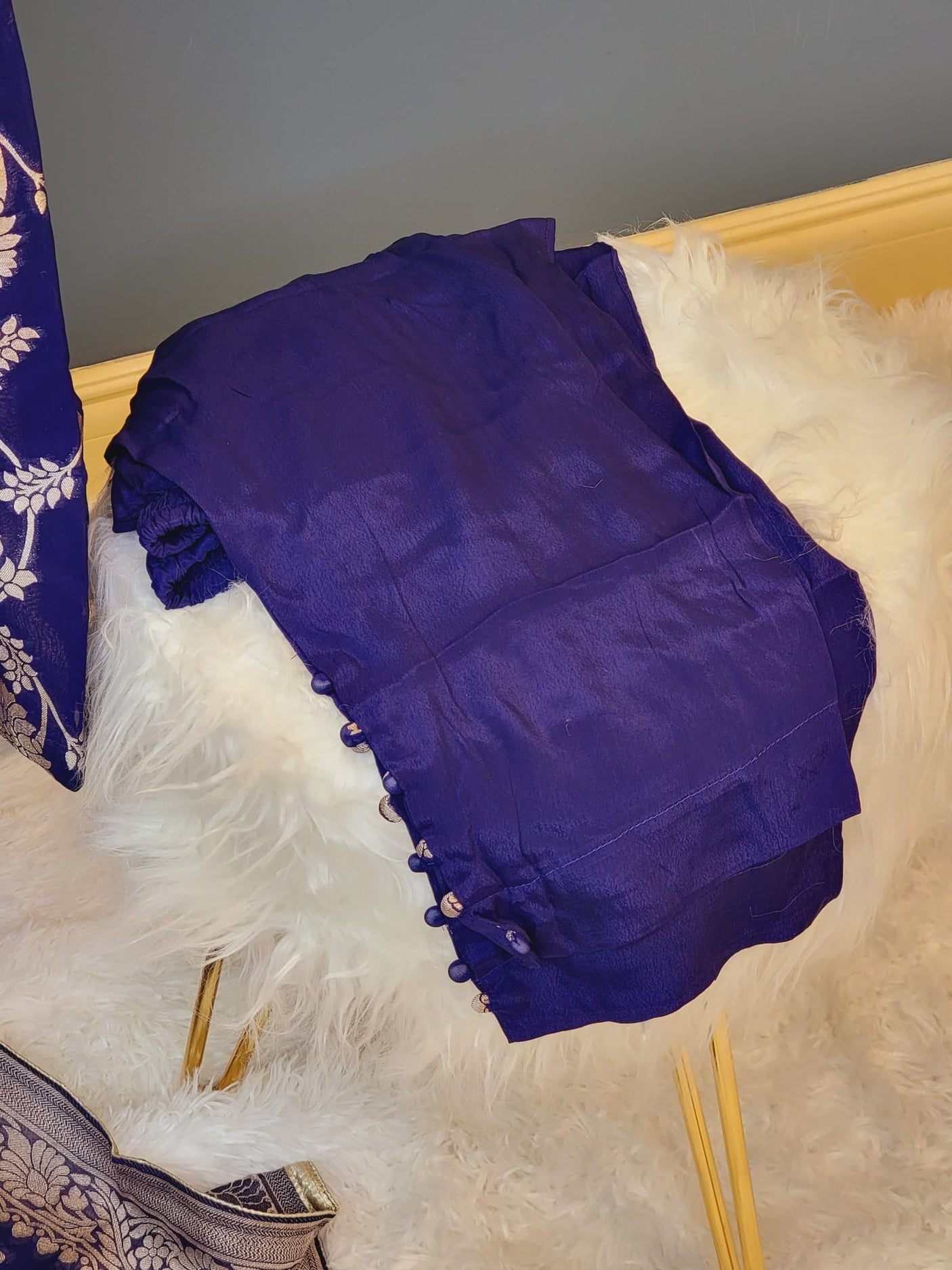 Pure Khaddi Georgette Banarasi Salwer Kamiz