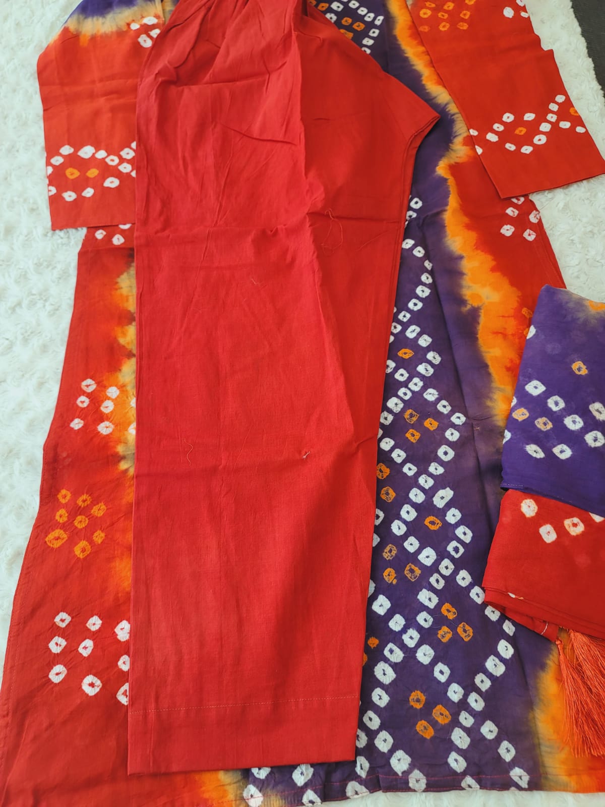 Bangladeshi batik salwer kamiz