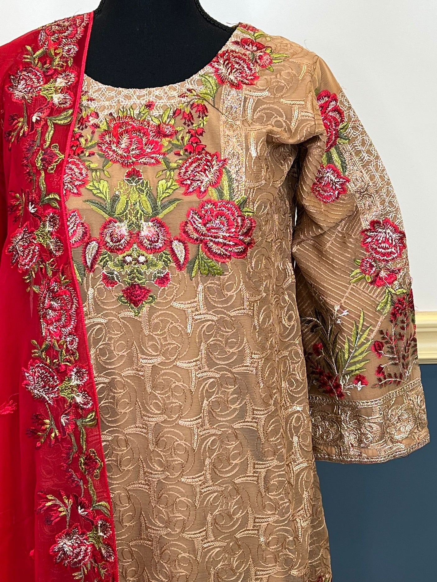 Pakistani Embroidered Party wear Ready To Ship